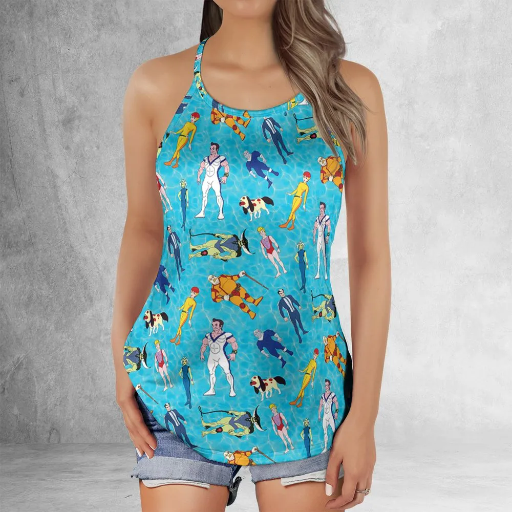 Criss Cross Tank Top - ALCK9SM9 -  - 2
