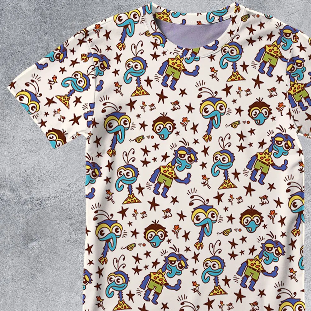 All-Over Print Unisex T-Shirt - XBTS34JG -  - 2