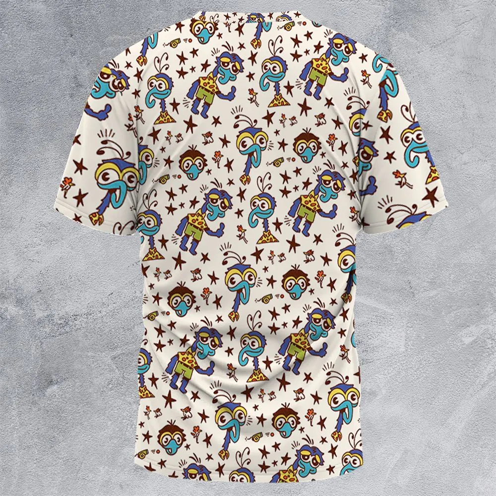 All-Over Print Unisex T-Shirt - XBTS34JG -  - 4