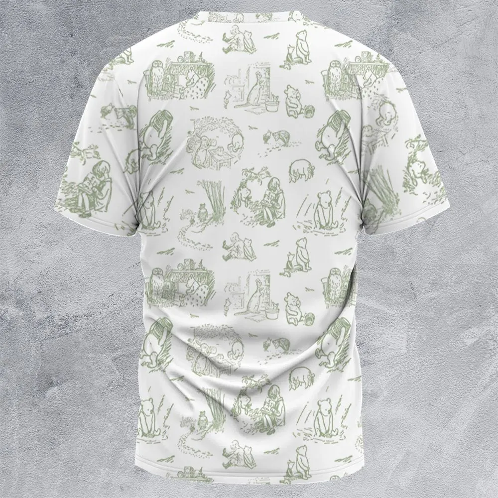 All-Over Print Unisex T-Shirt - BSVDFRJU -  - 4