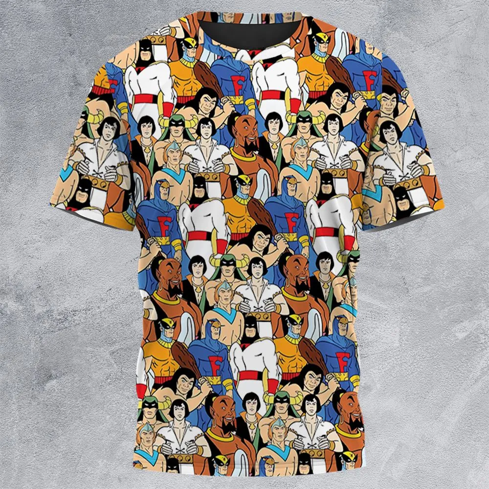 All-Over Print Unisex T-Shirt - KS3LBFCR -  - 3