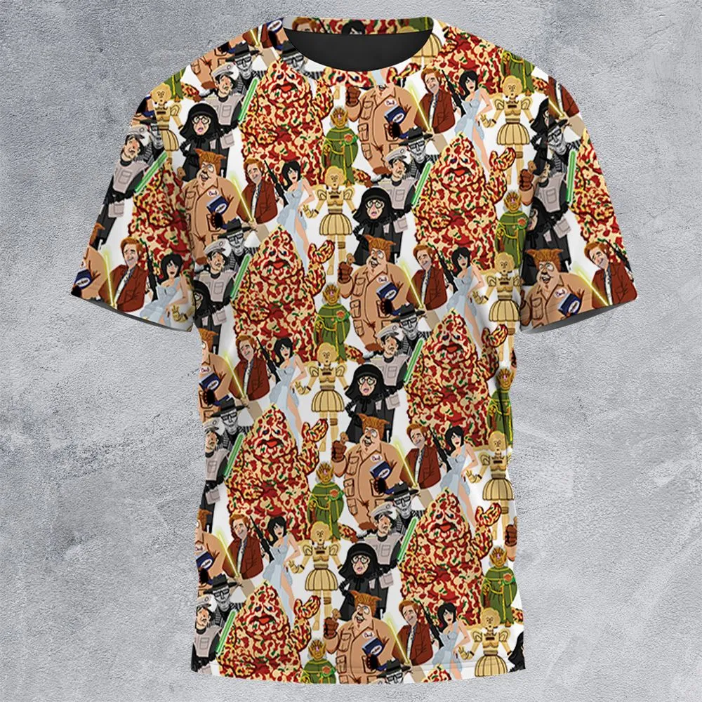 All-Over Print Unisex T-Shirt - X1B7E9MP -  - 3