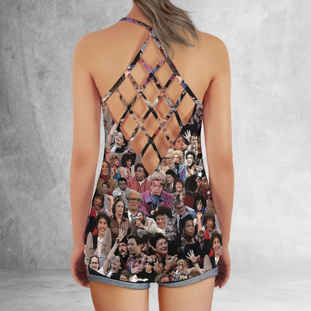Criss Cross Tank Top - 9UBD5KDE -  - 3
