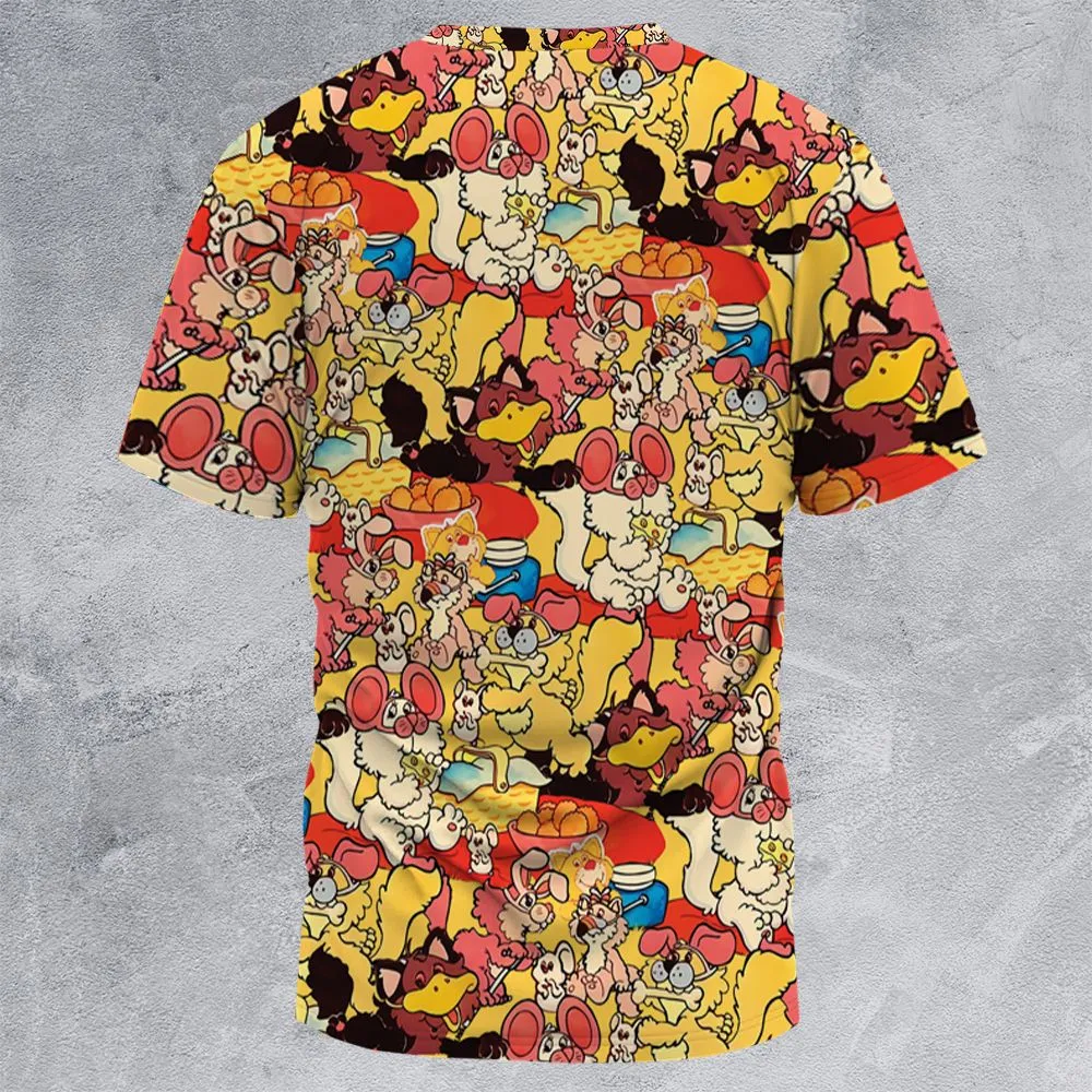 All-Over Print Unisex T-Shirt - UFEFMVXR -  - 4