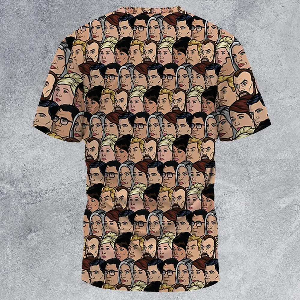 All-Over Print Unisex T-Shirt - QQD745JA -  - 4