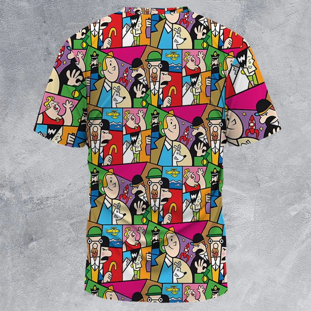 All-Over Print Unisex T-Shirt - F61CUKL6 -  - 4