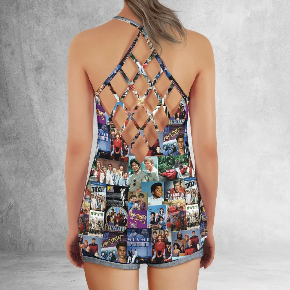 Criss Cross Tank Top - DKGL6N5E -  - 3