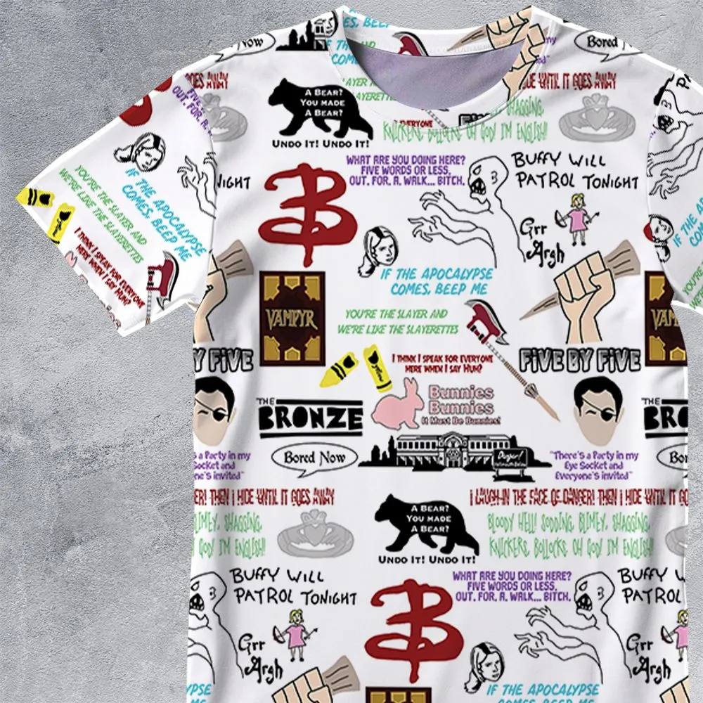 All-Over Print Unisex T-Shirt - ZAK1CC2W -  - 2