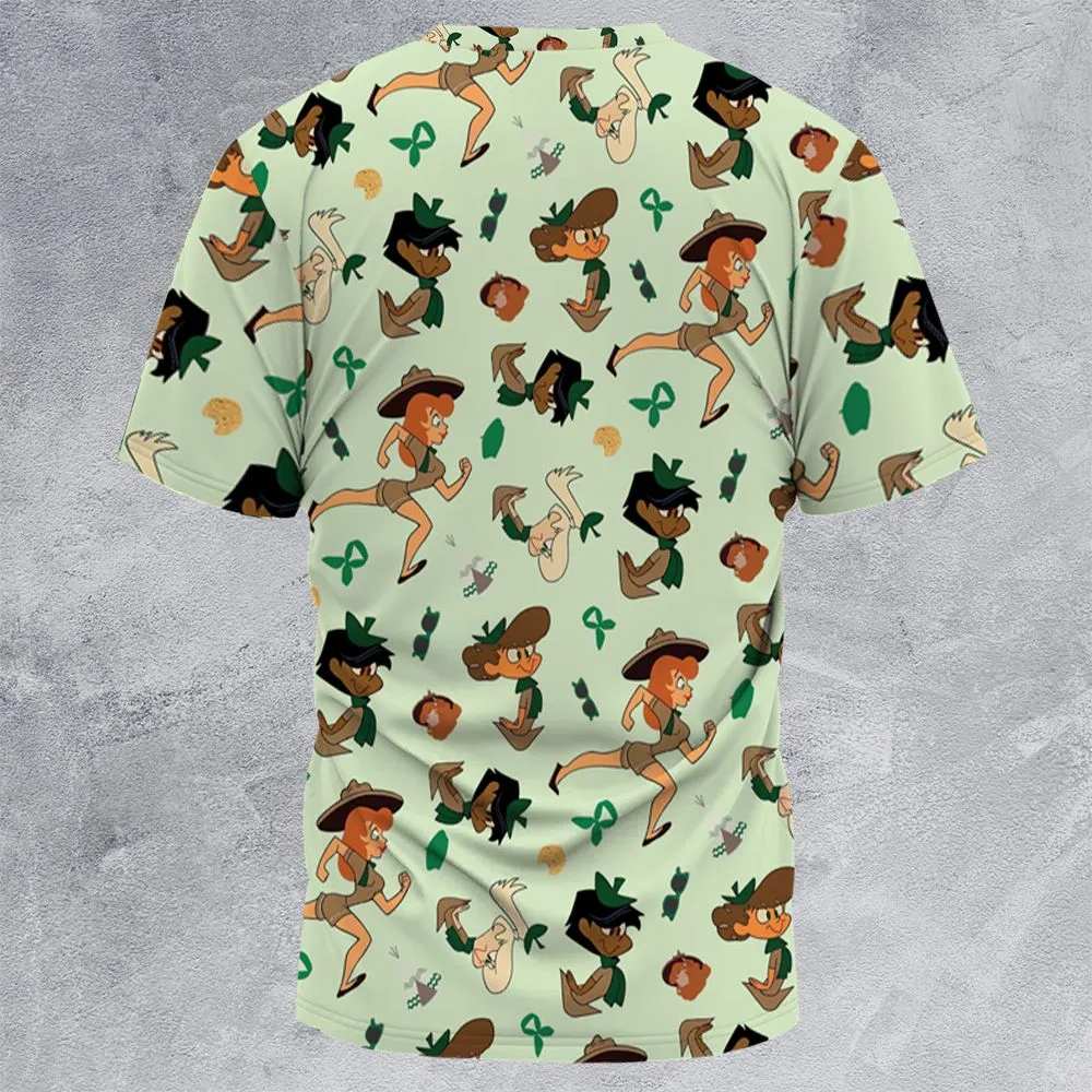 All-Over Print Unisex T-Shirt - DRV5K9F6 -  - 4
