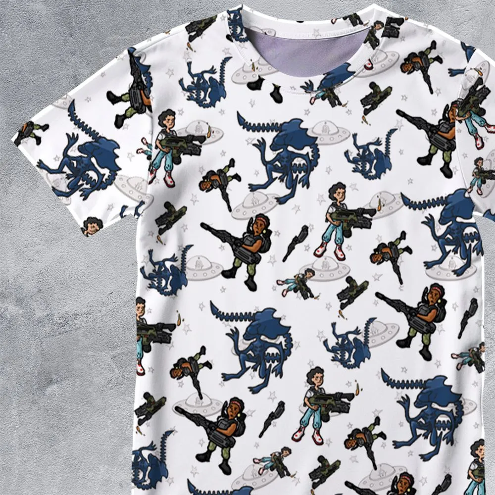 All-Over Print Unisex T-Shirt - UJNBYCHF -  - 2