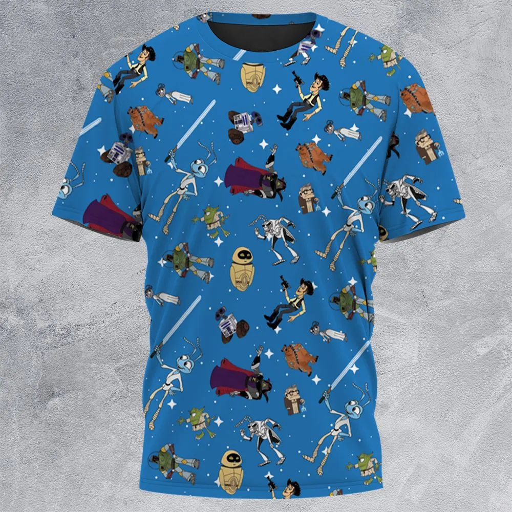 All-Over Print Unisex T-Shirt - YLUJGNPQ -  - 3