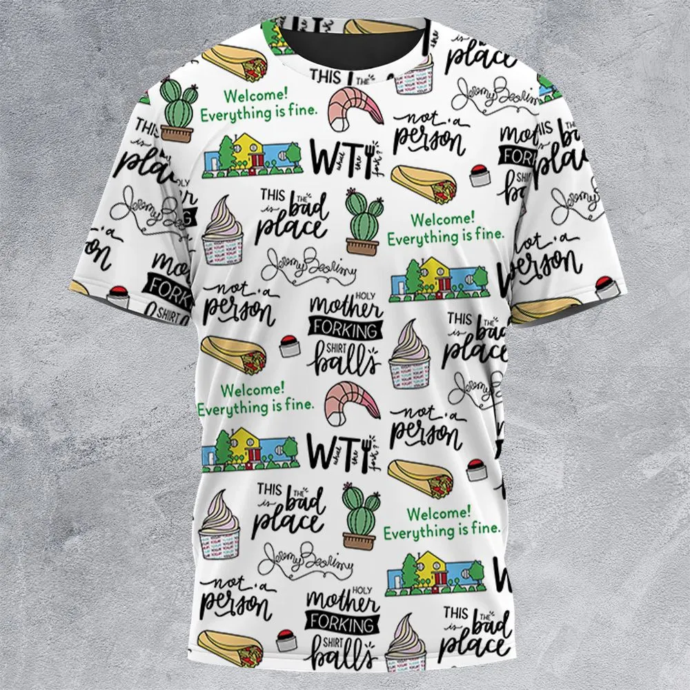 All-Over Print Unisex T-Shirt - N8YRWWGP -  - 3