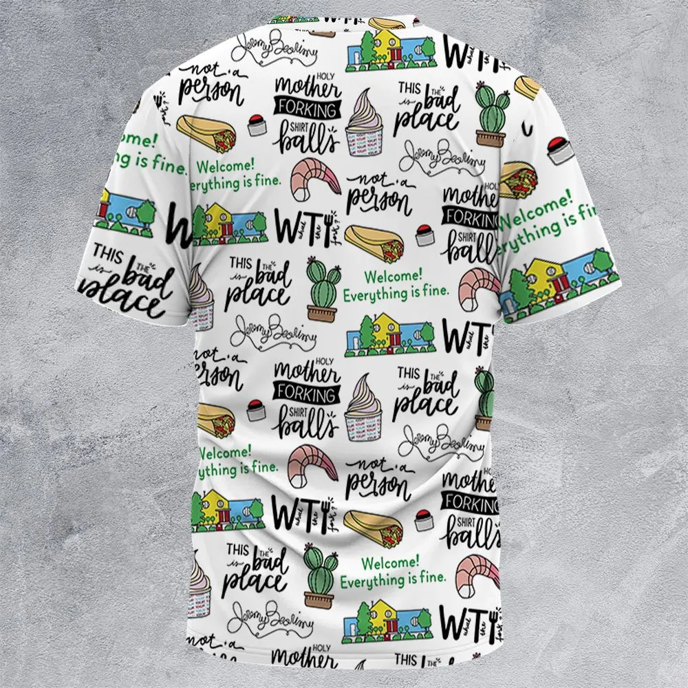 All-Over Print Unisex T-Shirt - N8YRWWGP -  - 4