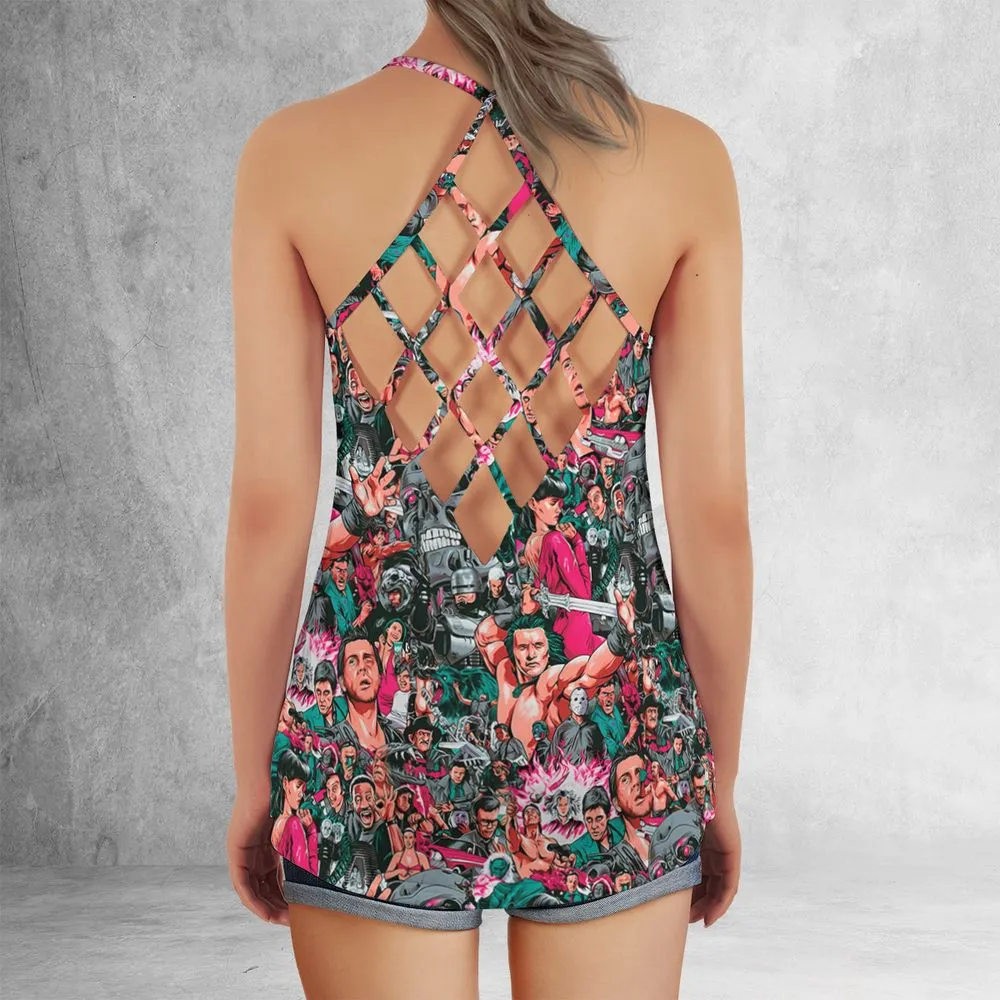 Criss Cross Tank Top - AD13LQD4 -  - 3