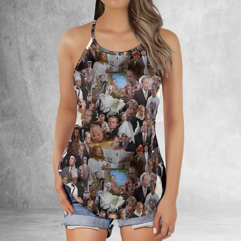 Criss Cross Tank Top - M7XPCDD1 -  - 2