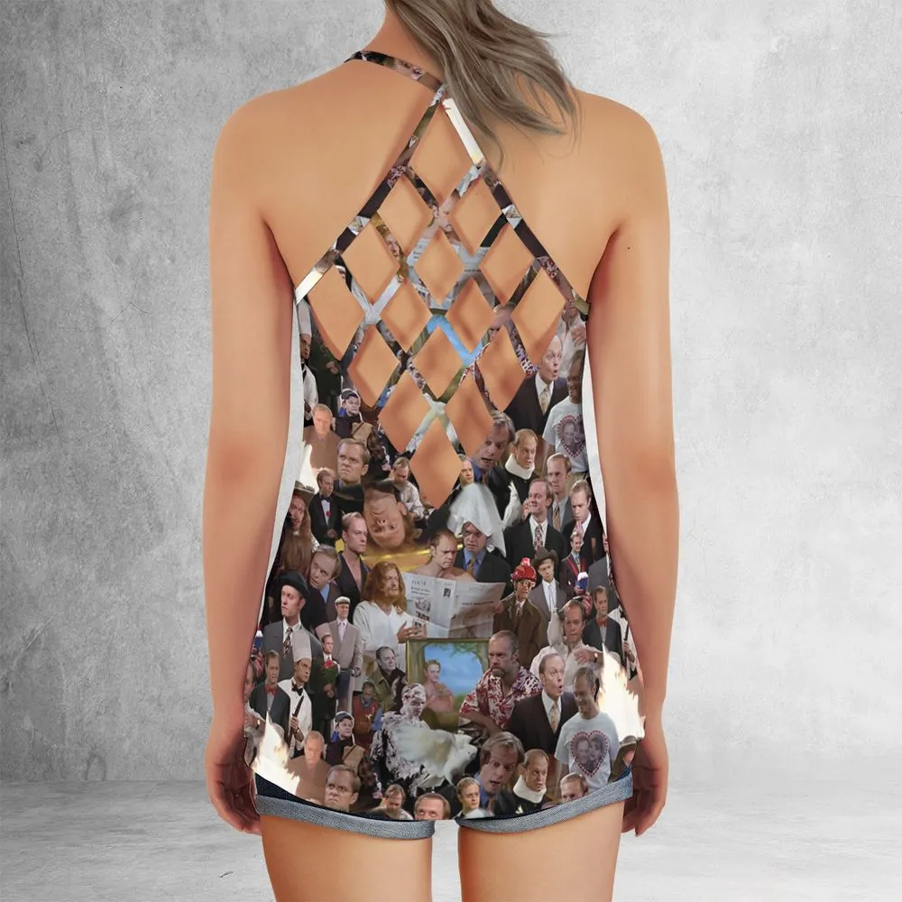 Criss Cross Tank Top - M7XPCDD1 -  - 3