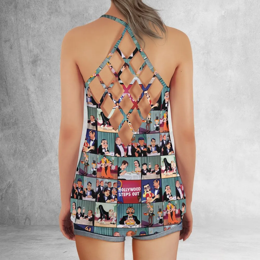 Criss Cross Tank Top - CSEZZU2P -  - 3