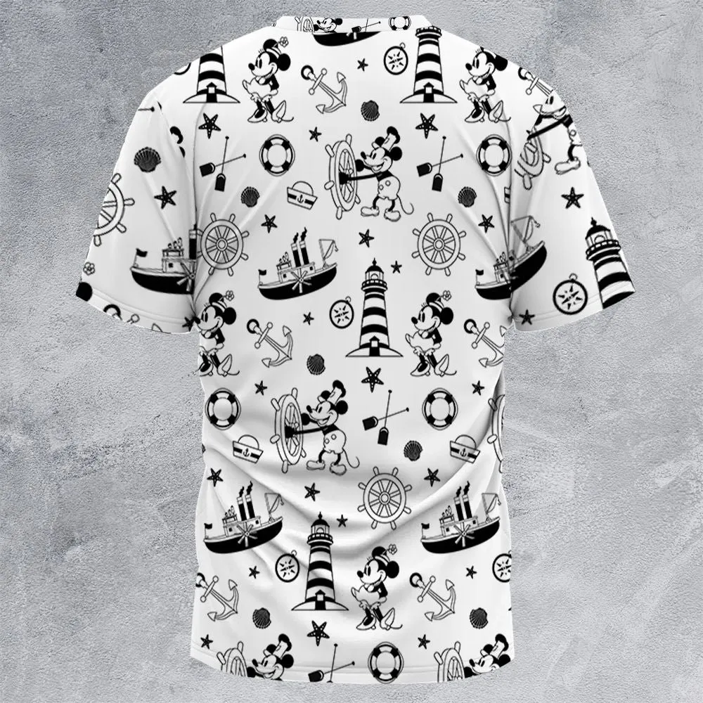 Steamboat Willie pattern -  - 4