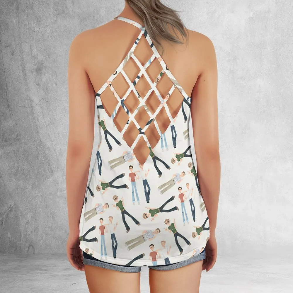 Criss Cross Tank Top - HN6YP5L4 -  - 3