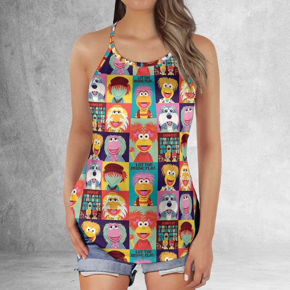 Criss Cross Tank Top - C1VA1BFF -  - 2