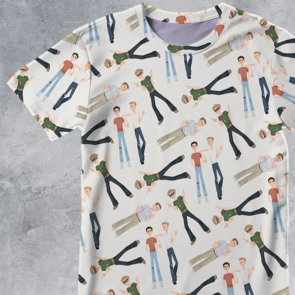 All-Over Print Unisex T-Shirt - X8FVATBH -  - 2