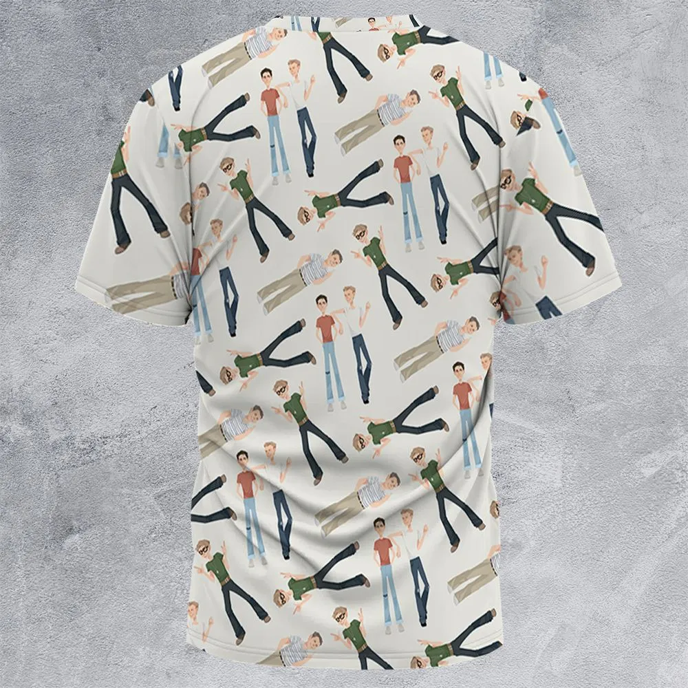 All-Over Print Unisex T-Shirt - X8FVATBH -  - 4