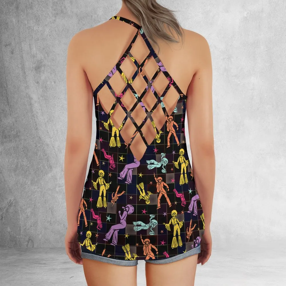 Criss Cross Tank Top - LX92NW87 -  - 3
