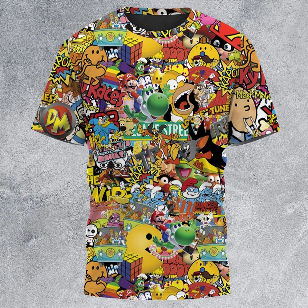All-Over Print Unisex T-Shirt - 6J1Y7U37 -  - 3