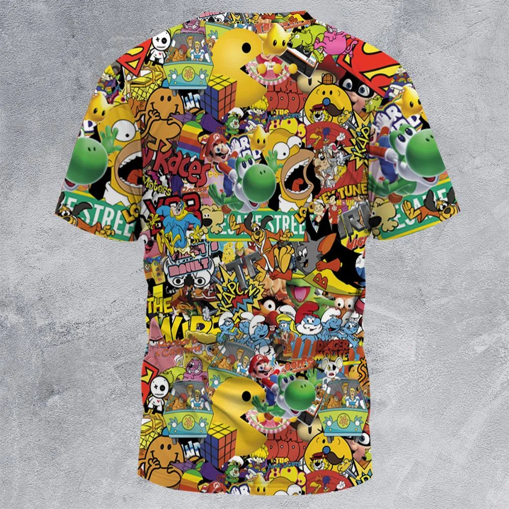 All-Over Print Unisex T-Shirt - 6J1Y7U37 -  - 4