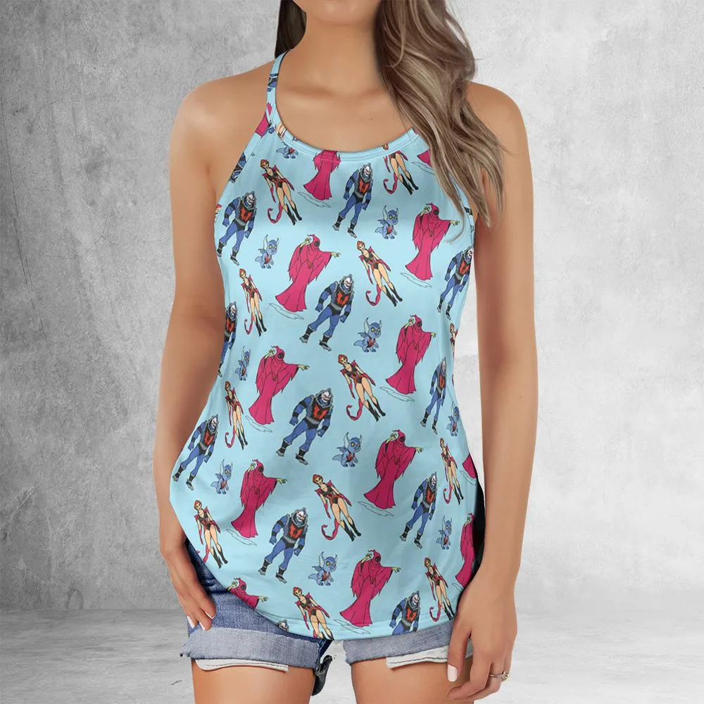 Criss Cross Tank Top - B5GZUDKB -  - 2