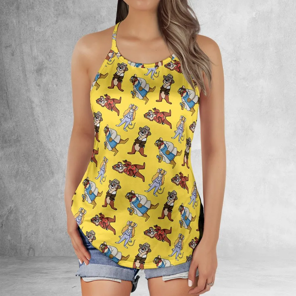Criss Cross Tank Top - HY62X8KN -  - 2