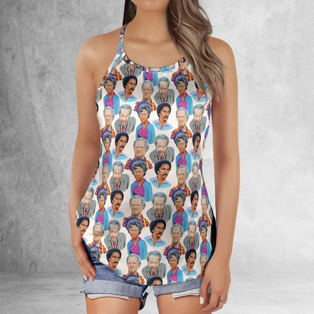 Criss Cross Tank Top - 9SPLFVBX -  - 2