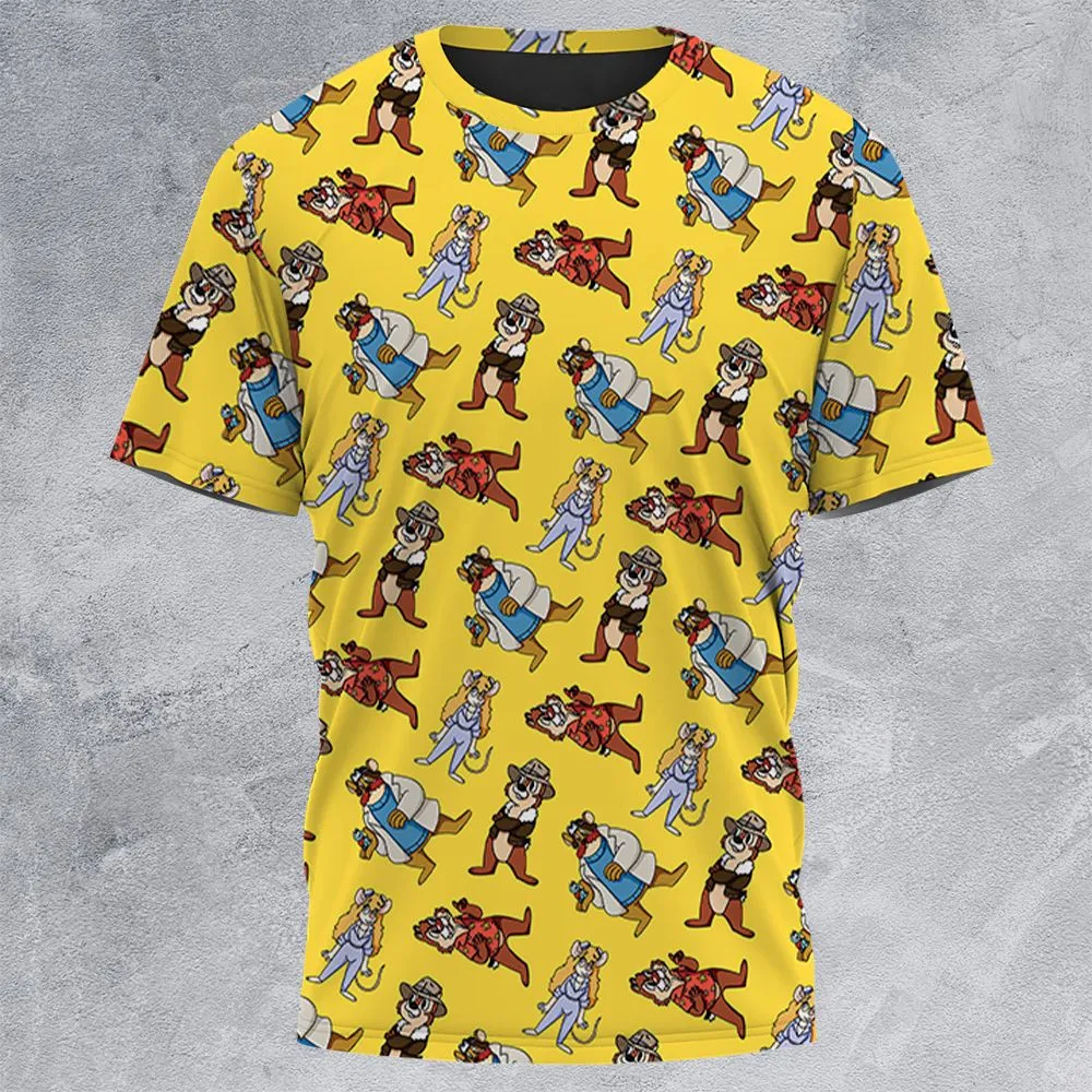All-Over Print Unisex T-Shirt - AJKBG1E6 -  - 3