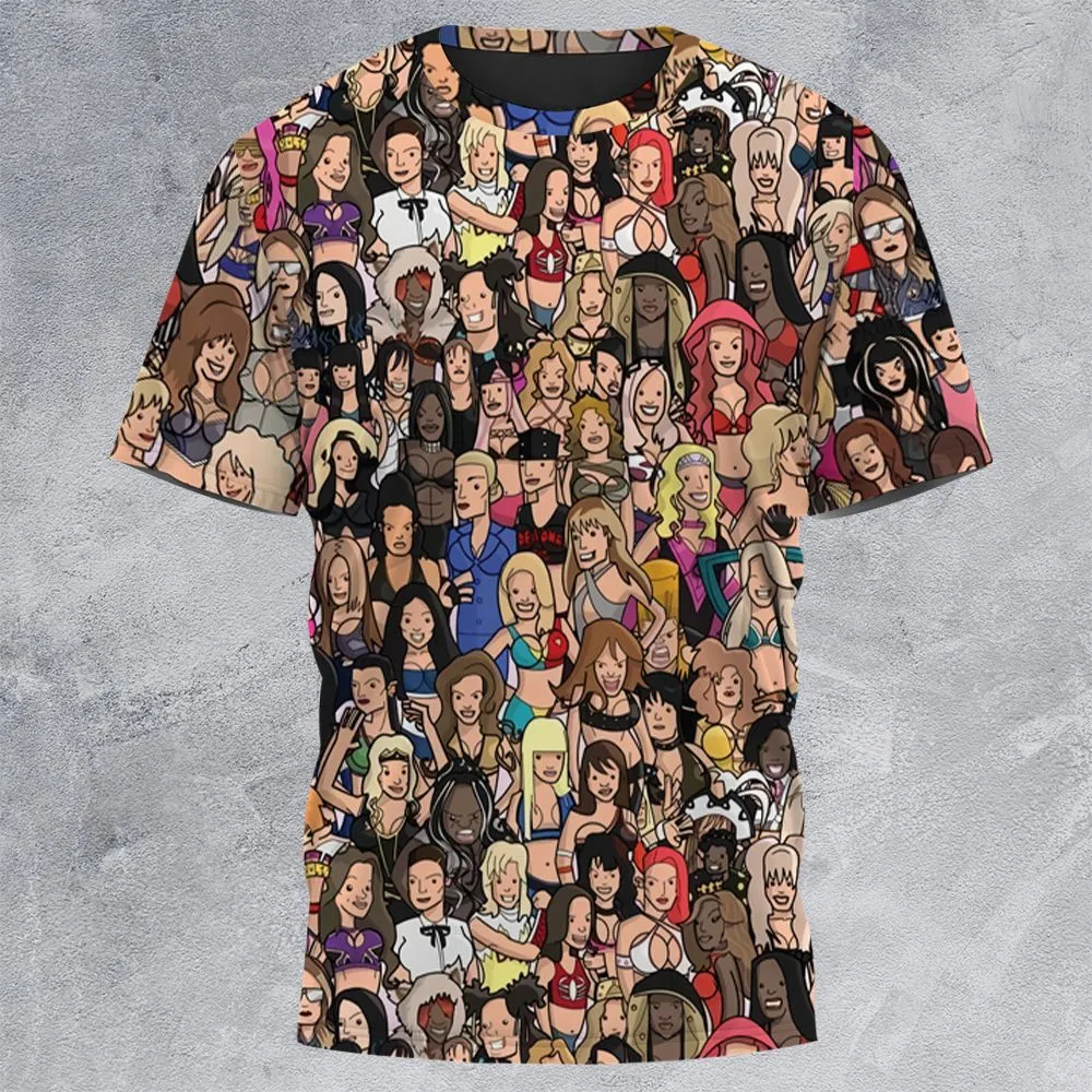 All-Over Print Unisex T-Shirt - PNZ9L8LB -  - 3