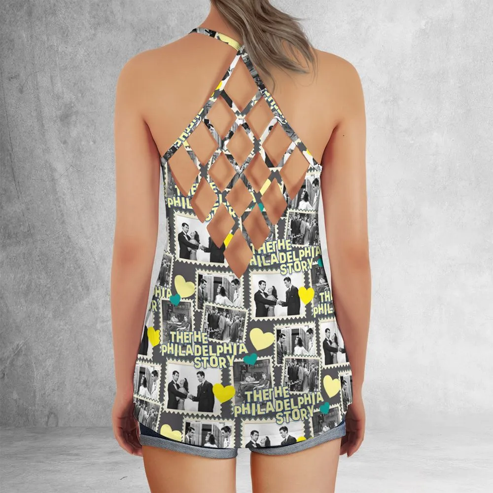 Criss Cross Tank Top - DK74P9MV -  - 3