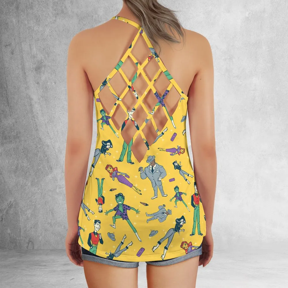 Criss Cross Tank Top - 3XU7R6T1 -  - 3