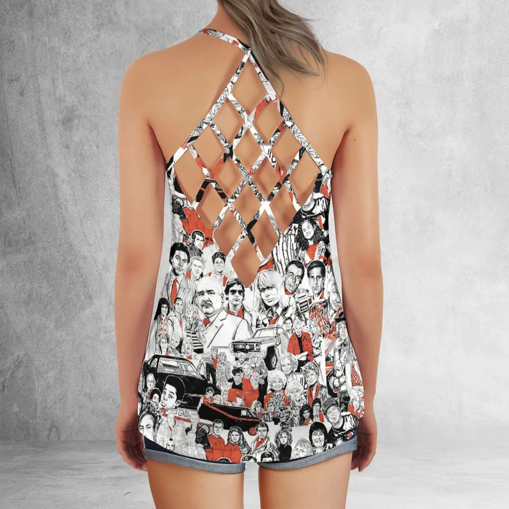 Criss Cross Tank Top - FHWV6FDJ -  - 3