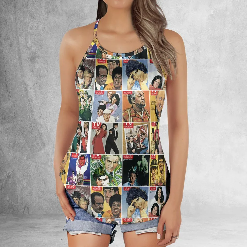 Criss Cross Tank Top - N1AER131 -  - 2