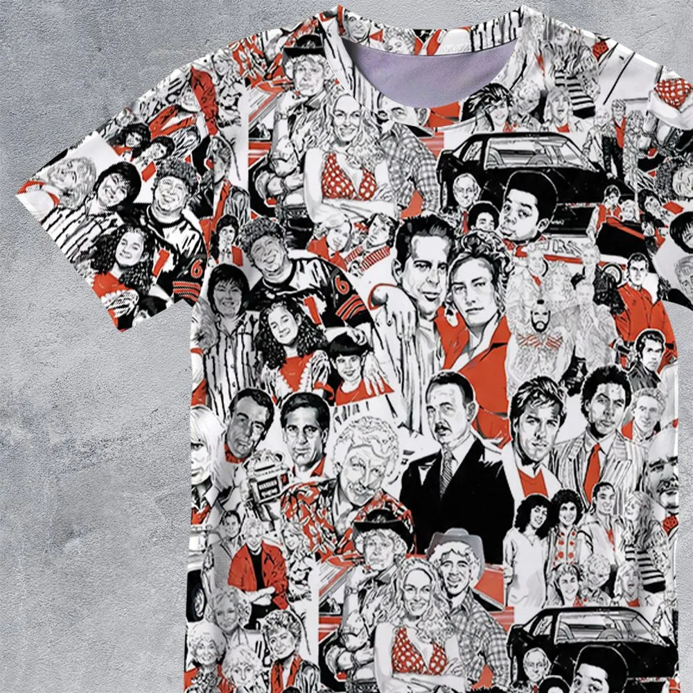 All-Over Print Unisex T-Shirt - 74L3C4NJ -  - 2