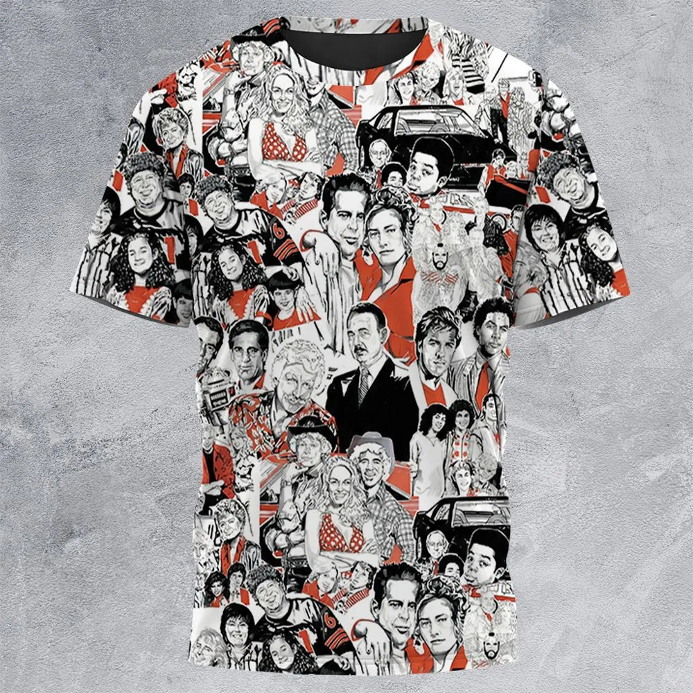 All-Over Print Unisex T-Shirt - 74L3C4NJ -  - 3