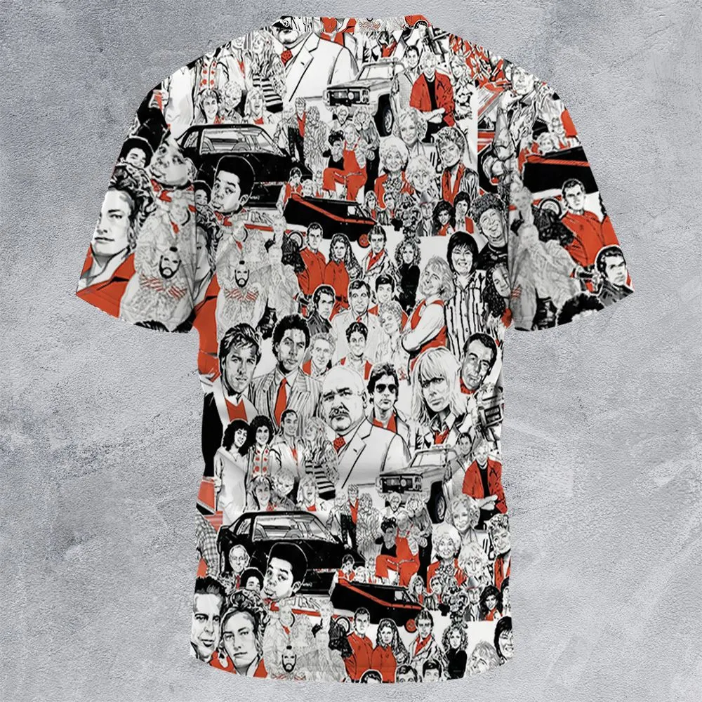All-Over Print Unisex T-Shirt - 74L3C4NJ -  - 4