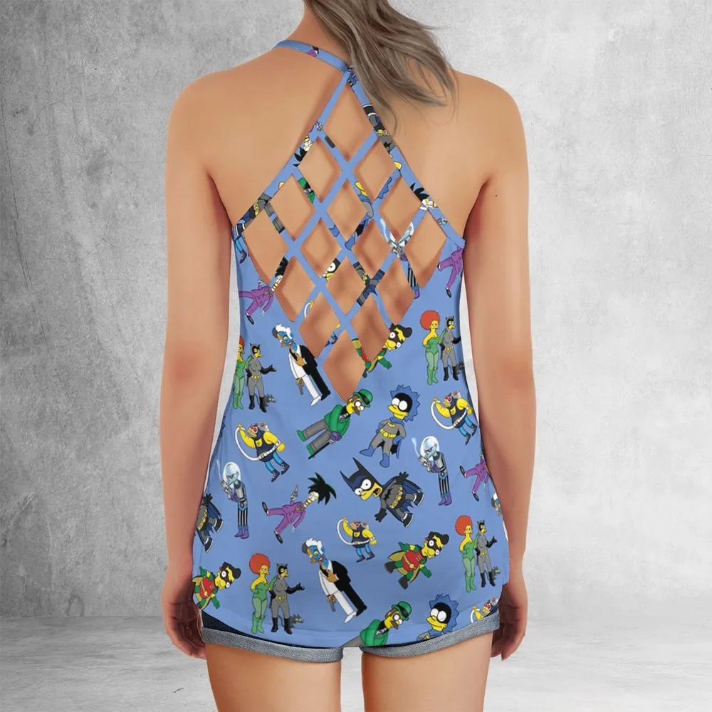 Criss Cross Tank Top - 9S3N3LLG -  - 3