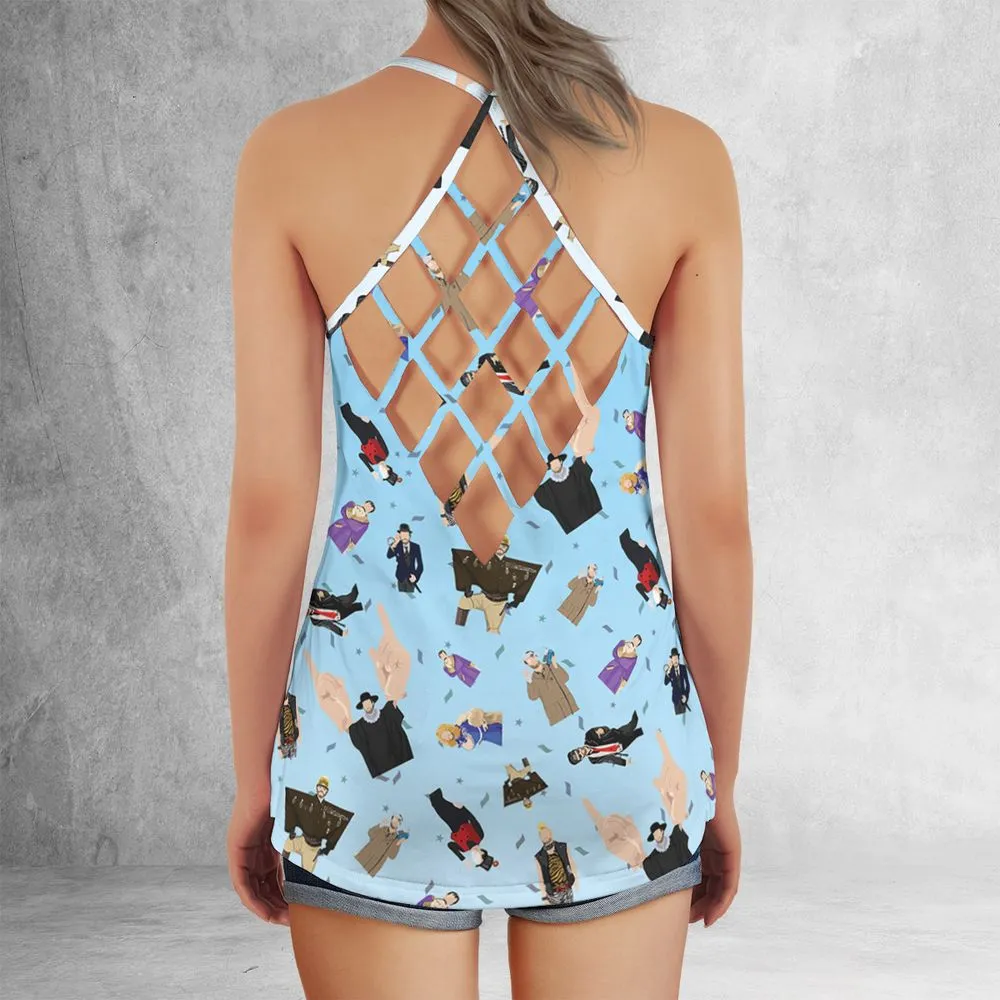 Criss Cross Tank Top - K35KUX72 -  - 3