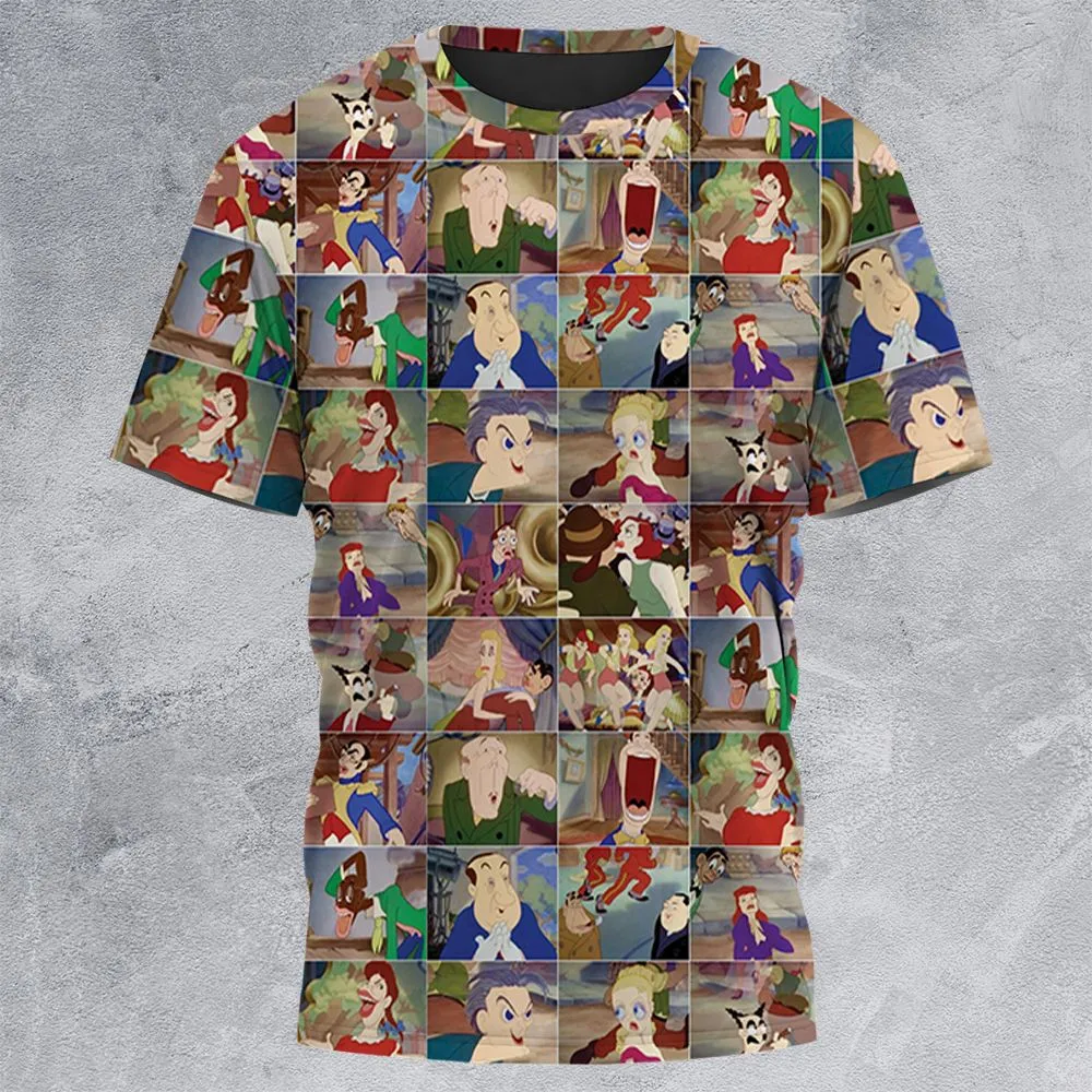 All-Over Print Unisex T-Shirt - 3HT24DA8 -  - 3