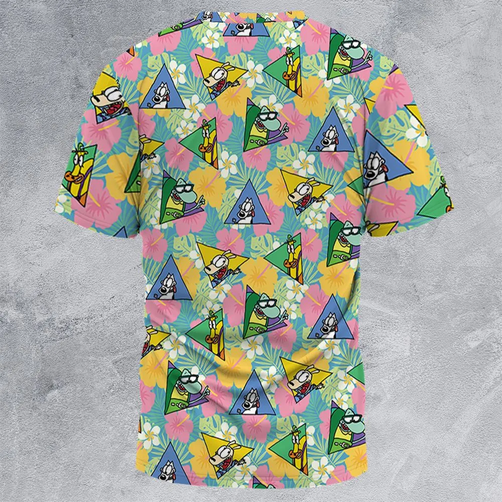 All-Over Print Unisex T-Shirt - KU86CN6D -  - 4