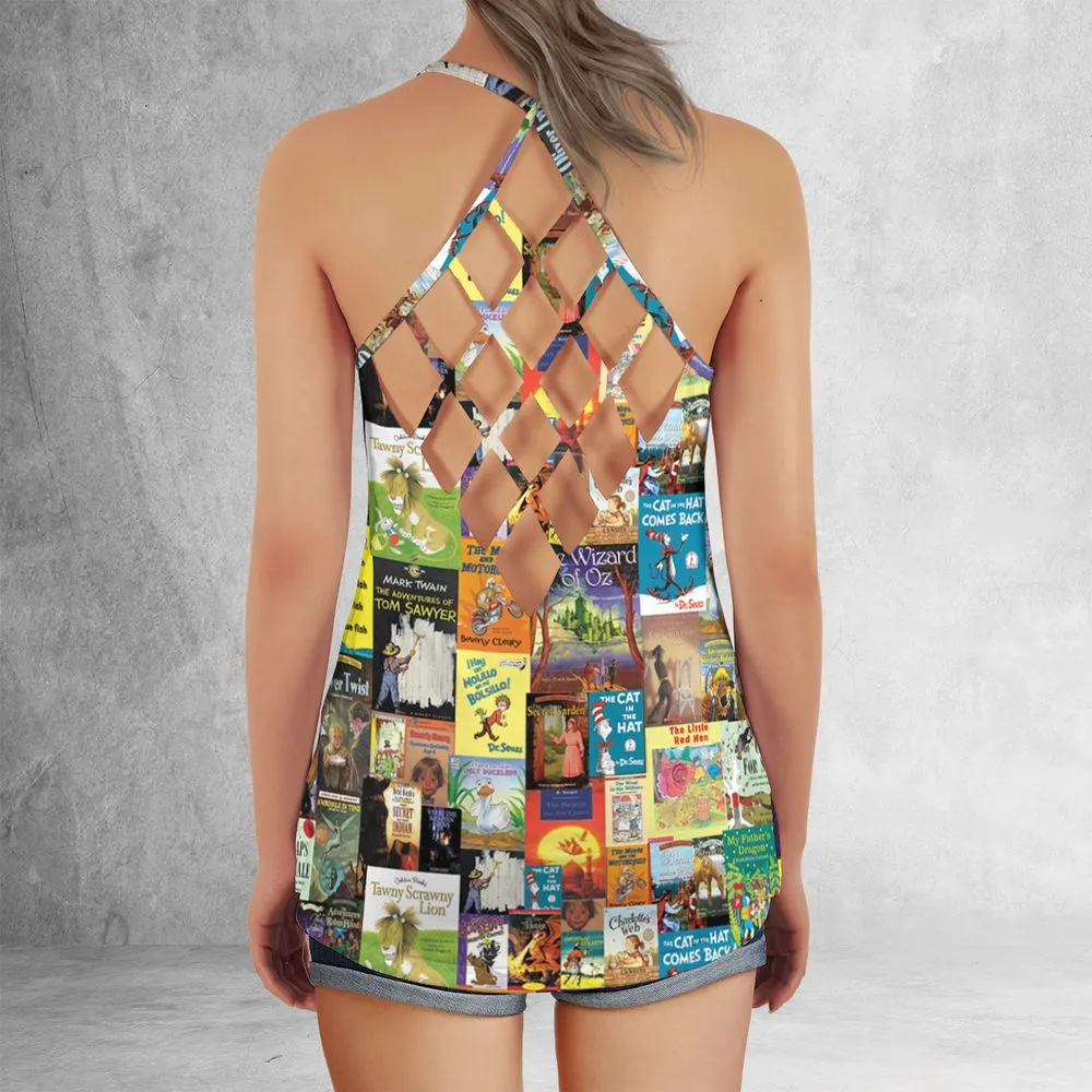 Criss Cross Tank Top - FTDPR4EG -  - 3