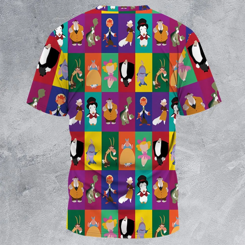 All-Over Print Unisex T-Shirt - WGBHQWY1 -  - 4