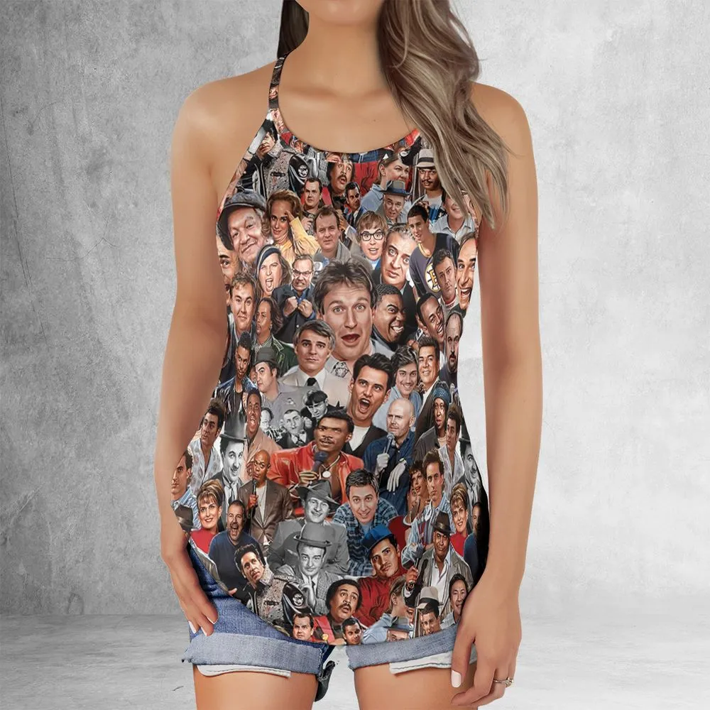 Criss Cross Tank Top - 2KC8PVMK -  - 2