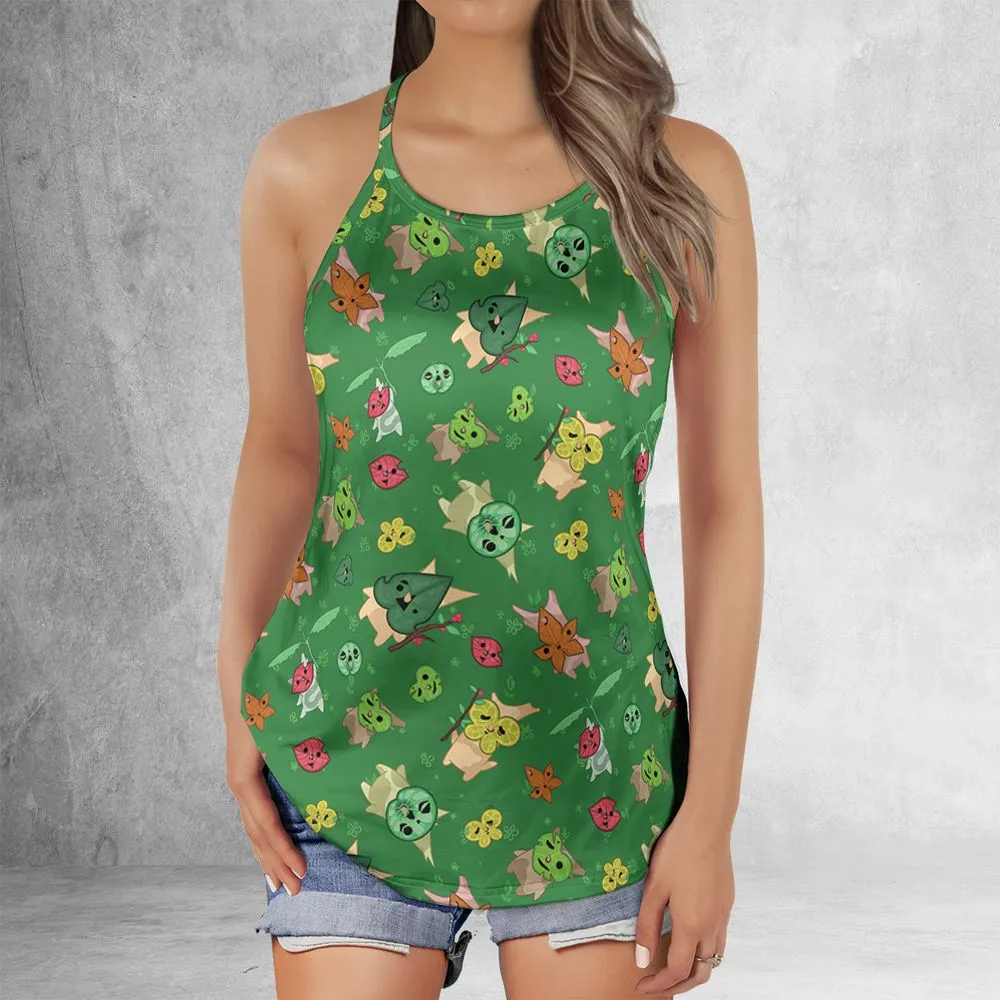 Criss Cross Tank Top - V7WCRCM1 -  - 2