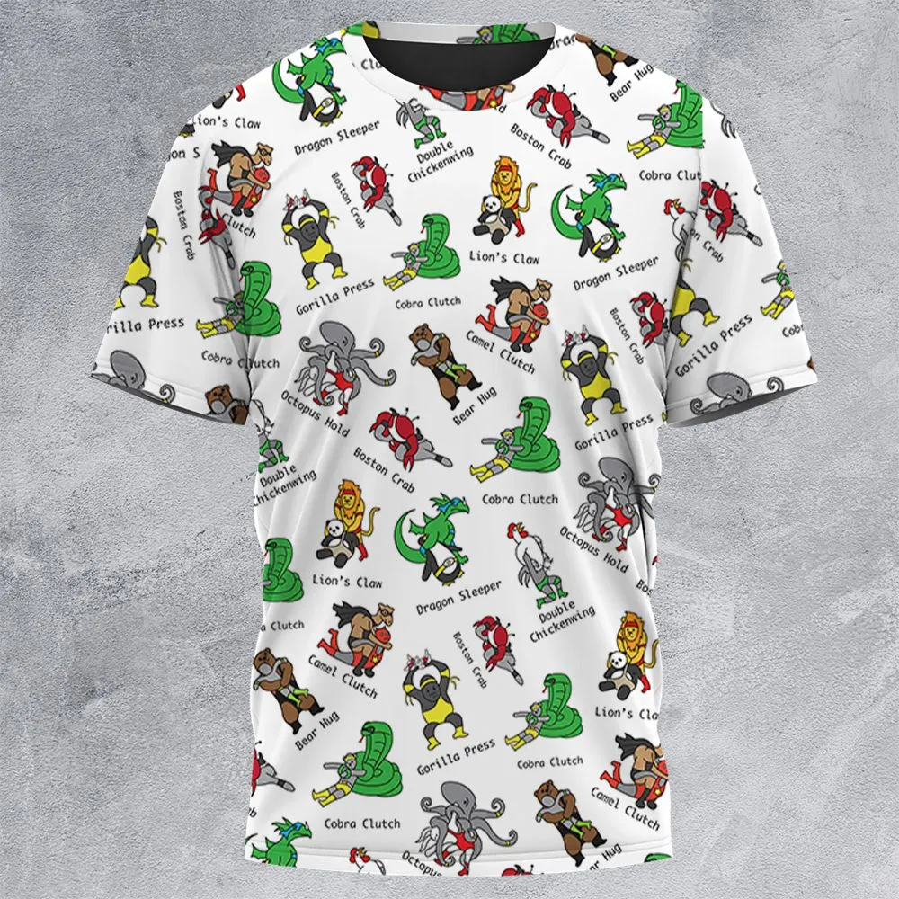 All-Over Print Unisex T-Shirt - W4H5AMU3 -  - 3